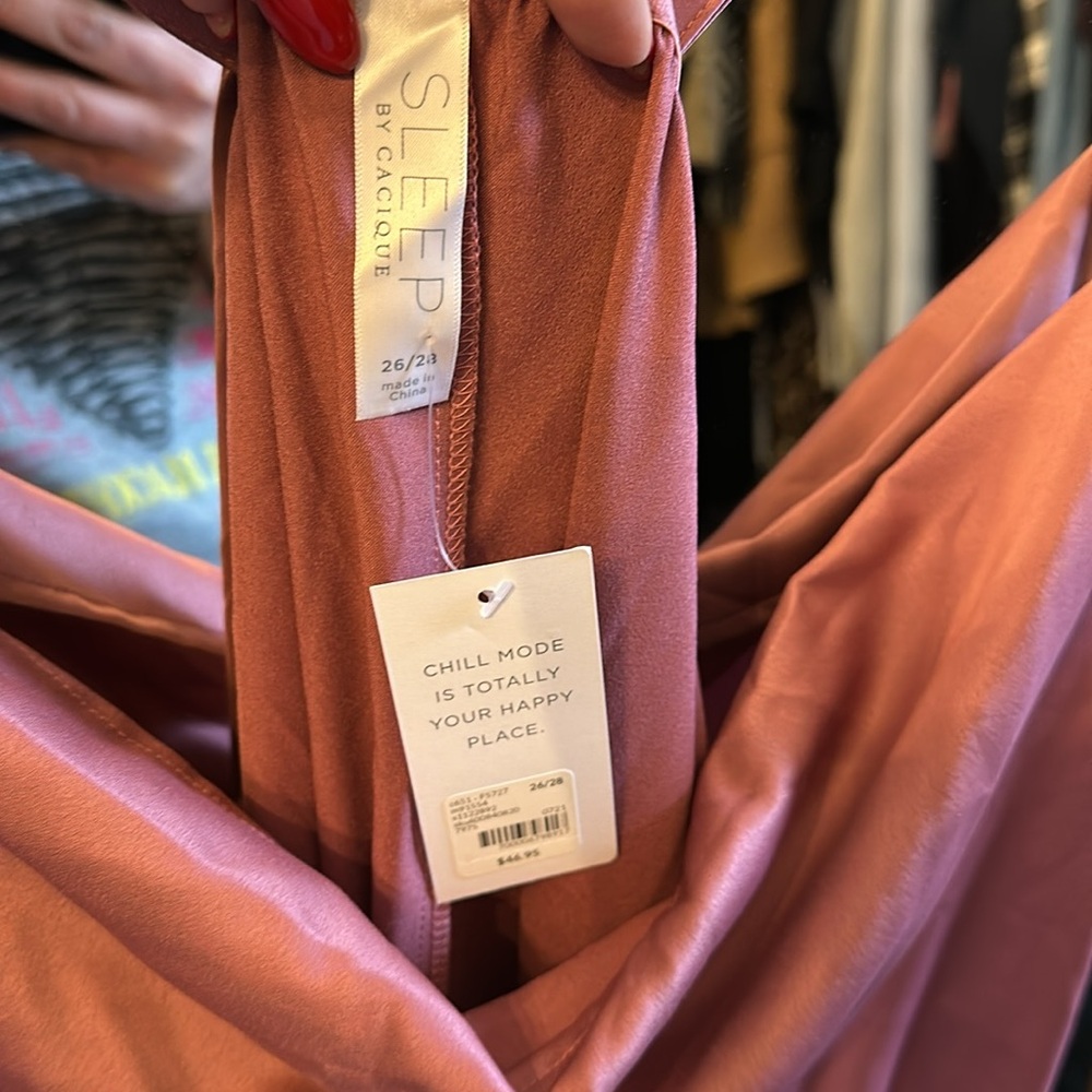 Cacique plus size satin nightgown brand new - Picture 3 of 5